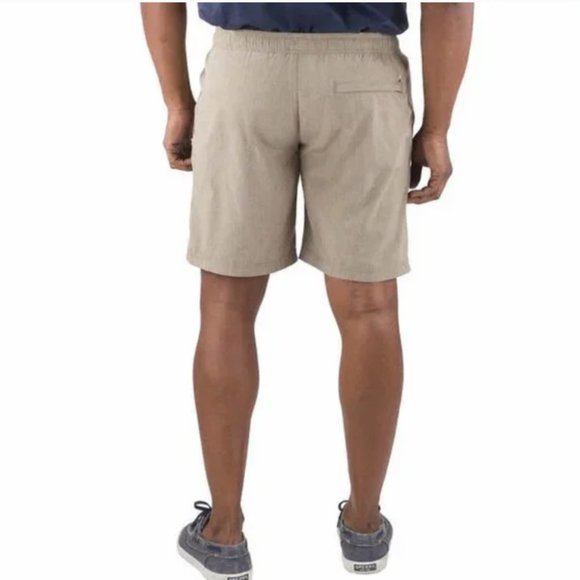 Tailor Vintage Tan Pull On Beach Lounge Workout Hybrid Casual Shorts Sz. XXL NWT - Picture 3 of 16